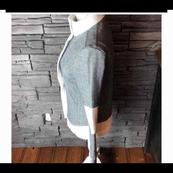 Puma Grey Asymmetrical Zip Up Jacket XS - Picture 3 of 7